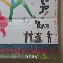 A HARD DAY'S NIGHT 1964' Original Movie Poster Japanese B2 The Beatles