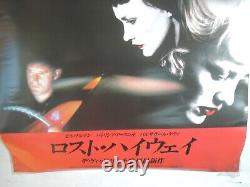 David Lynch LOST HIGHWAY original movie POSTER JAPAN B2 NM japanese