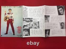 Elvis Presley Loving You Original Movie Poster Press Japan Japanese