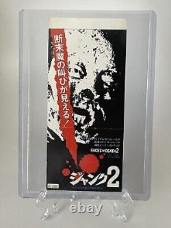 Faces of Death 2 1981 John Alan Schwartz Original Japanese Movie Ticket Stub