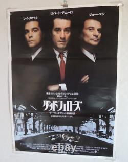 GOODFELLAS Martin Scorsese original movie POSTER JAPAN B2 japanese