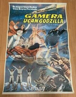 Gamera Super Monster (1980) Vintage Original Japanese Tokusatsu Movie Poster