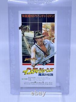Indiana Jones Temple Of Doom 1984 Japanese Movie Ticket Stub Ungraded VG