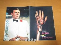 JAMES BOND 007 GOLDFINGER Sean Connery Original Movie Press Japan Japanese