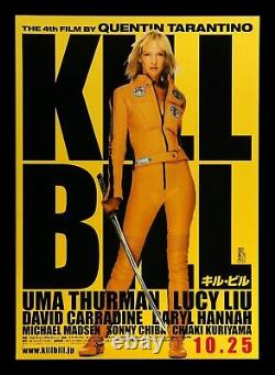 KILL BILL? CineMasterpieces JAPANESE JAPAN RARE ORIGINAL MOVIE POSTER 2003