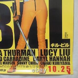 KILL BILL VOL. 1 2003' Original Movie Poster Japanese B1 Uma Thurman