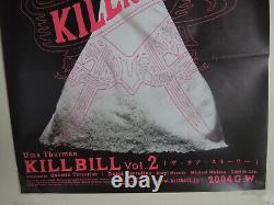 KILL BILL VOL. 2 Uma Thurman original movie POSTER JAPAN B2 japanese