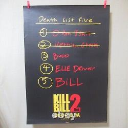 Kill Bill Vol. 2 2004' Original Movie Poster B Japanese B1 Uma Thurman