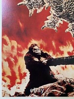 King Kong vs Godzilla Japanese Original Movie Lobby Card TOHO 1977 Japan #2 Rare