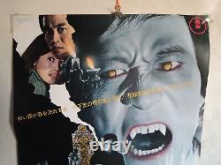 LAKE OF DRACULA original movie POSTER JAPAN B2 NM japanese 1971