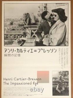 Movie HENRI CARTIER-BRESSON THE IMPASSIONED EYE Japanese original poster
