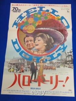 Movie Hello, Dolly! Japanese original poster B2 Barbra Streisand