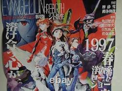 Neon Genesis Evangelion original movie POSTER JAPAN B2 NM japanese