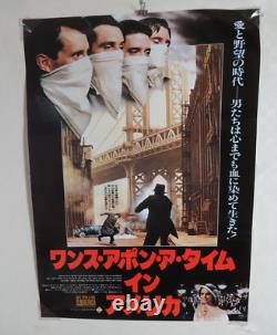 ONCE UPON A TIME IN AMERICA Sergio Leone original movie POSTER JAPAN B2 japanese
