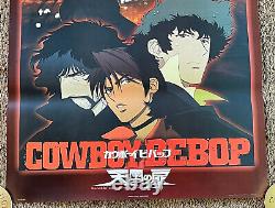 Original 2001 Japanese B2 Movie Poster COWBOY BEBOP, Rolled, 20x29