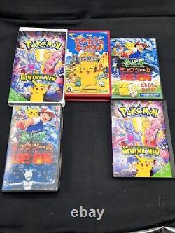 Original Japanese/American Pokémon Movies DVD/VHS (Pocket Monsters)