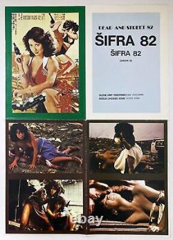 Original Movie Poster Super Gun Lady Police Branch 82 Emi Yokoyama 1979
