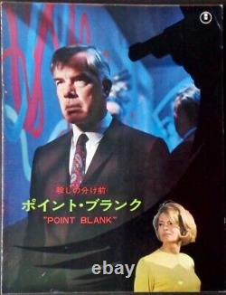POINT BLANK Japanese movie Program ANGIE DICKINSON LEE MARVIN 1967 RARE