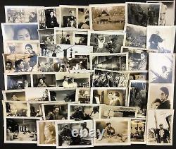 Small Archive of 47 Japanese Movie Stills of the World War II Era. Ca. 1939-1941