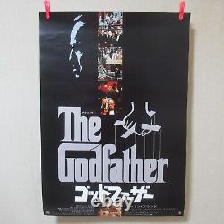 THE GODFATHER 1972' Original Movie Poster Japanese B2 Francis Ford Coppola