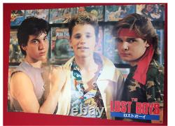 THE LOST BOYS Joel Schumacher original movie POSTER JAPAN B2 japanese 1987