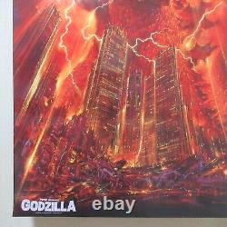 THE RETURN OF GODZILLA 1984' Original Movie Poster Japanese B1 Ohrai Art