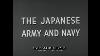 The Japanese Army And Navy Wwii Restricted U S Army Movie 23514