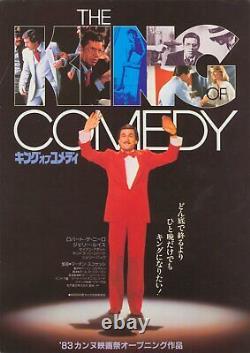 The King of Comedy 1983 Japanese B5 Chirashi Handbill