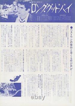 The Long Goodbye 1974 Japanese B5 Chirashi Handbill