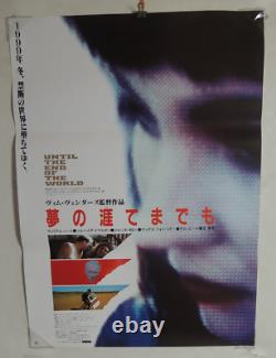 UNTIL THE END OF THE WORLD original movie POSTER JAPAN B2 NM japanese 1991