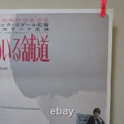VIVRE SA VIE 1963' Original Movie Poster Japanese B2 Jean-Luc Godard