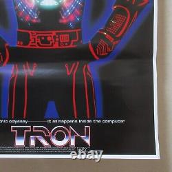Walt Disney TRON 1982' Original Movie Poster B Japanese B2 Jeff Bridges